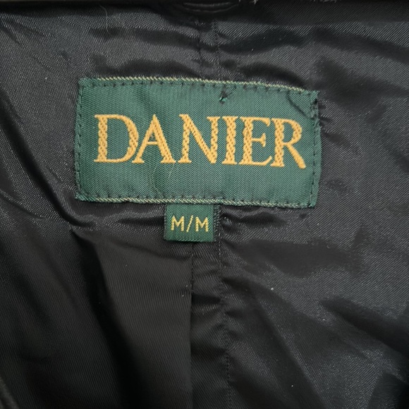 Black Danier leather vest - Picture 5 of 9